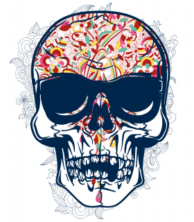 Marškinėliai "Kaukolė"