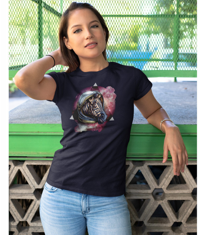 Marškinėliai "Kosminis zebras"